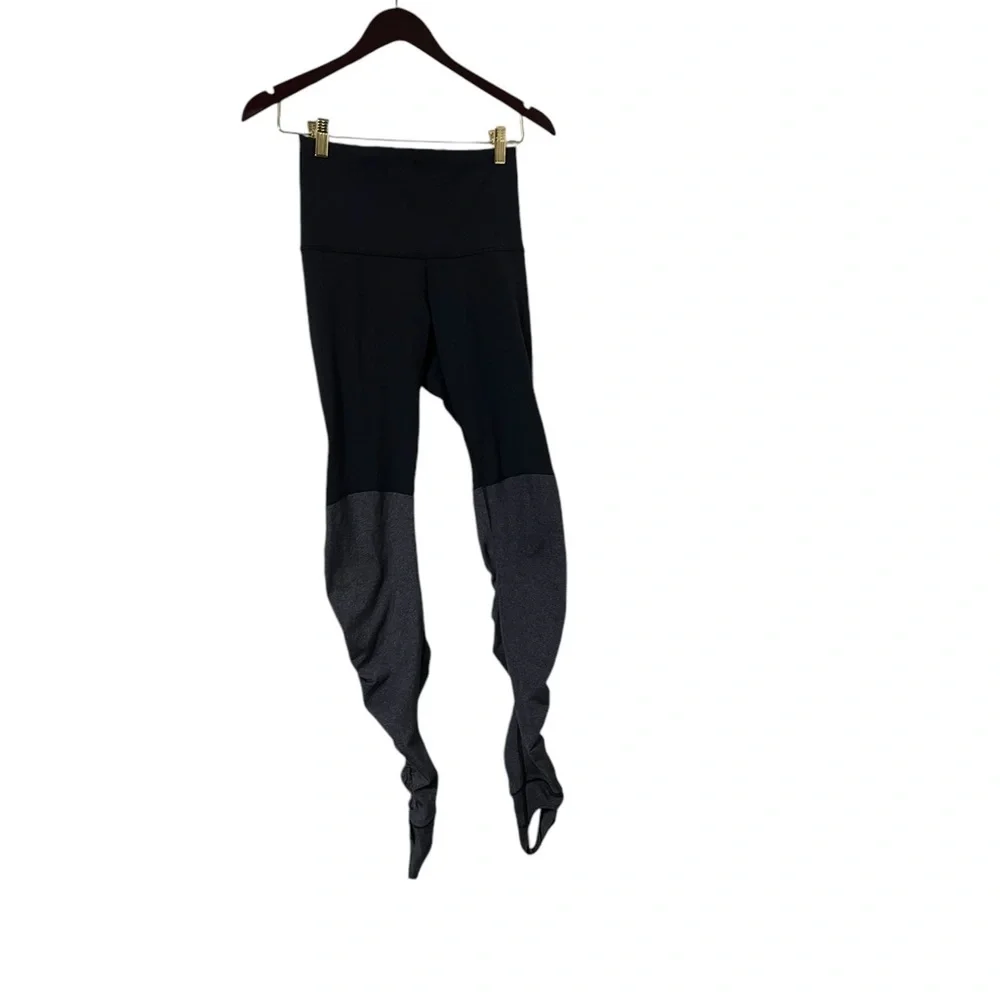 LULULEMON Wunder Under Stirrups Scrunch Yoga Leggings